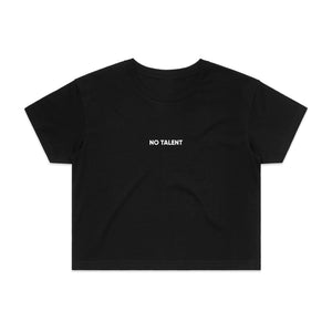 No Talent Crop T-Shirt